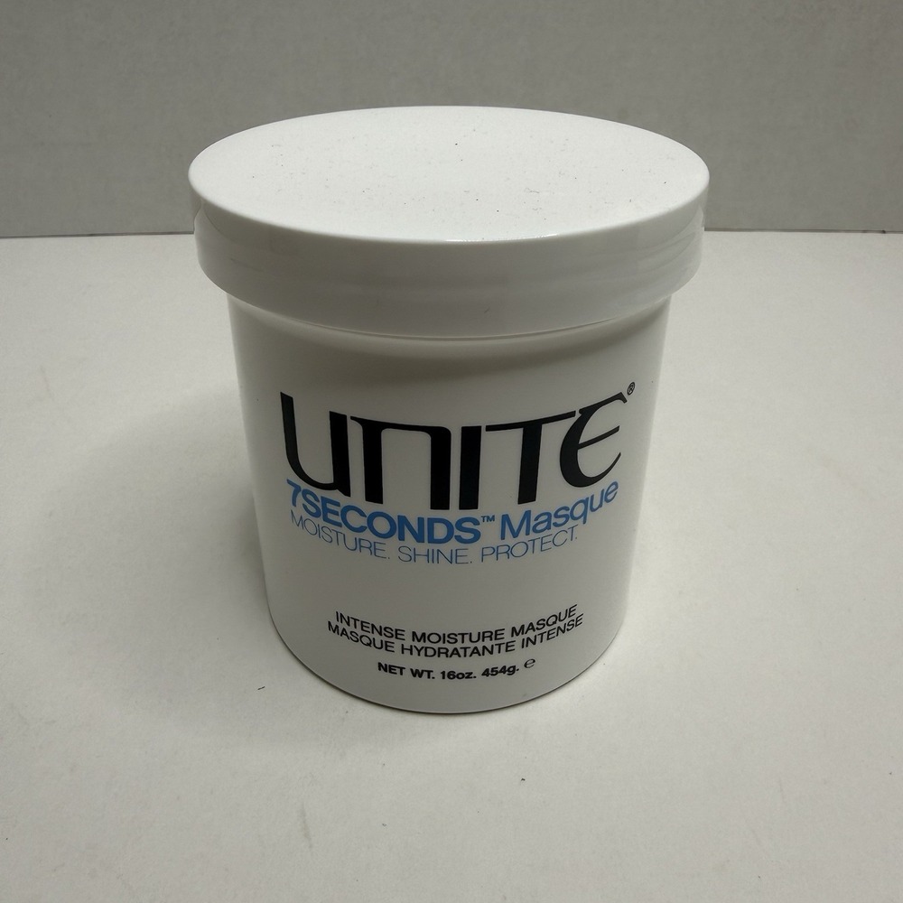 UNITE 7SECONDS Masque Intense Moisture Hair Treatment 16 Oz 454g New